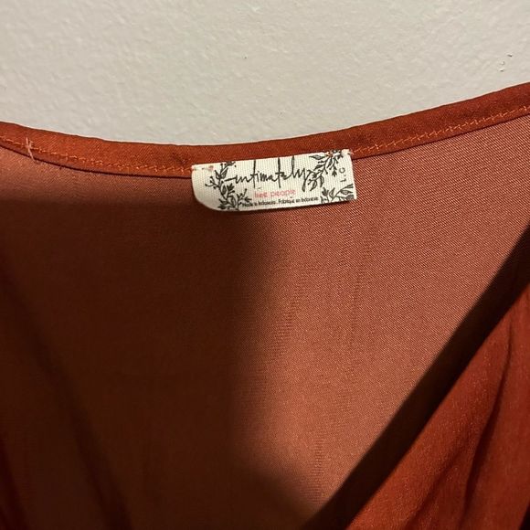 Free People All My Love Wrap Slip Dress - Picture 5 of 6